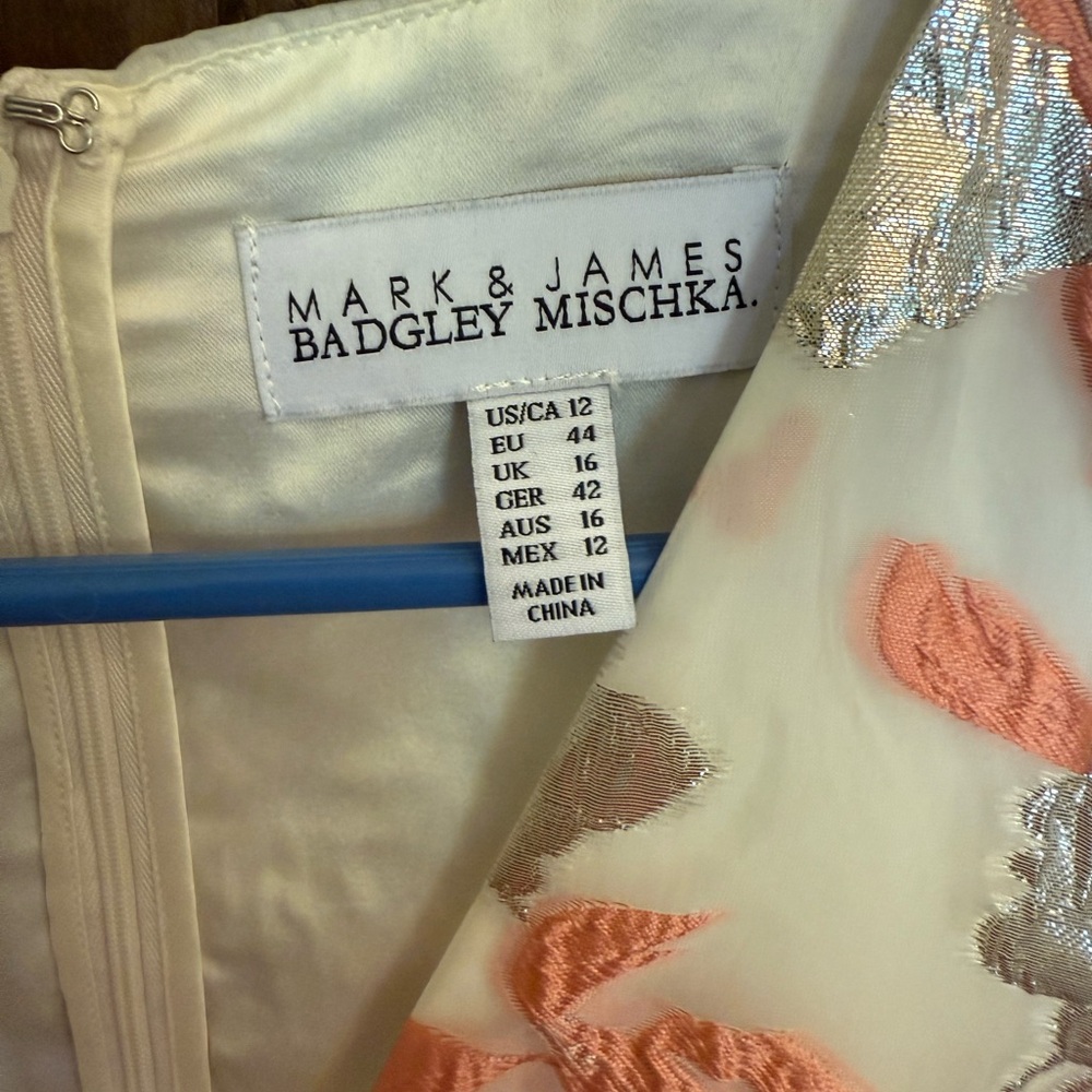 Badgley Mischka Floral Dress